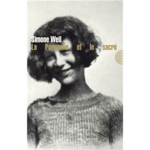 personne sacré Simone Weil